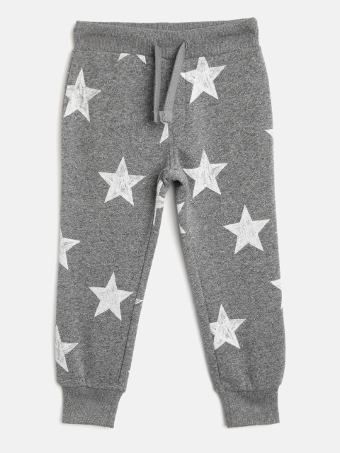 

Marks & Spencer Boys Grey & White Star Print Sustainable Joggers