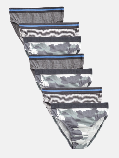 

Marks & Spencer Boys Pack of 7 Pure Cotton Briefs, Grey