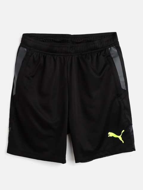 

Puma Boys Black Solid individualCUP Regular Fit Sports Shorts