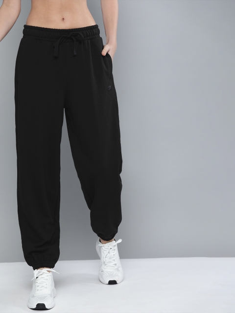 

Puma Women Black Solid Downtown Sweatpants Joggers