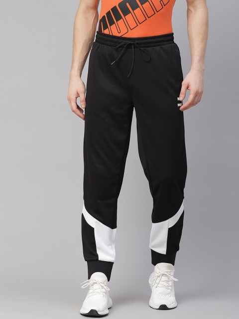 

Puma Men Black Solid Iconic MCS Knitted Joggers