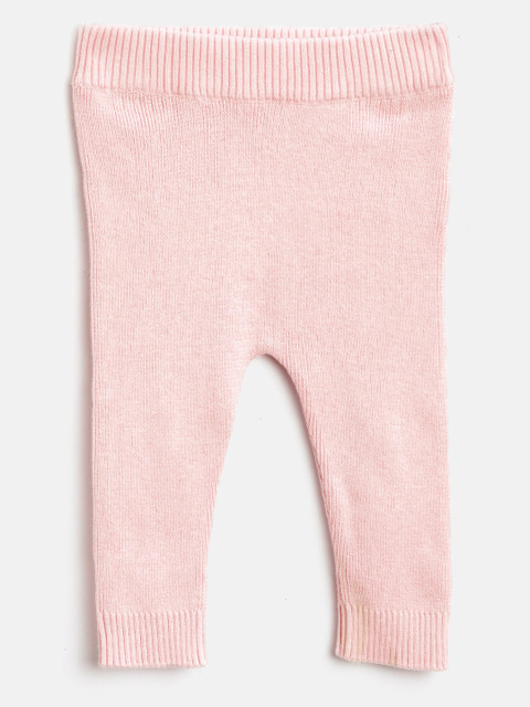 

Marks & Spencer Infant Girls Pink Pure Cotton Solid Winter Sustainable Leggings