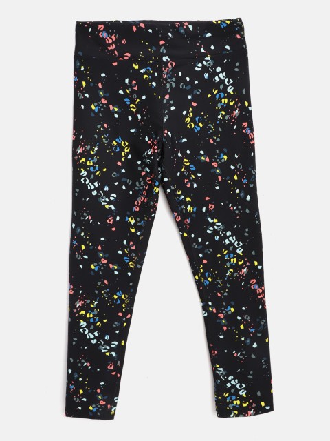 

Marks & Spencer Girls Black & Blue Printed Tights
