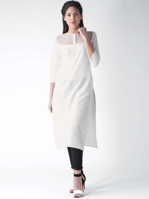 

Moda Rapido White Kurta