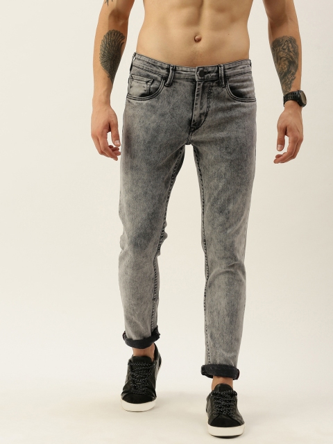 

Moda Rapido Men Grey Regular Fit Mid-Rise Mildly Distressed Jeans