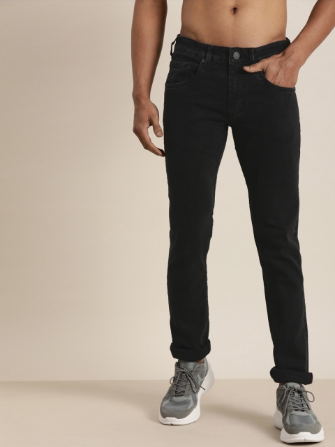 

Moda Rapido Men Black Skinny Fit Mid-Rise Clean Look Jeans