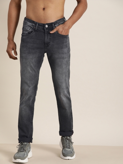 

Moda Rapido Men Black Slim Fit Mid-Rise Clean Look Jeans