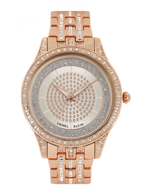 

Daniel Klein Women Silver-Toned Embellished Analogue Watch DK10948-2