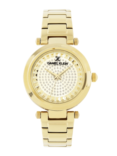 

Daniel Klein Women Silver-Toned Shimmery Dial Watch DK10959-1