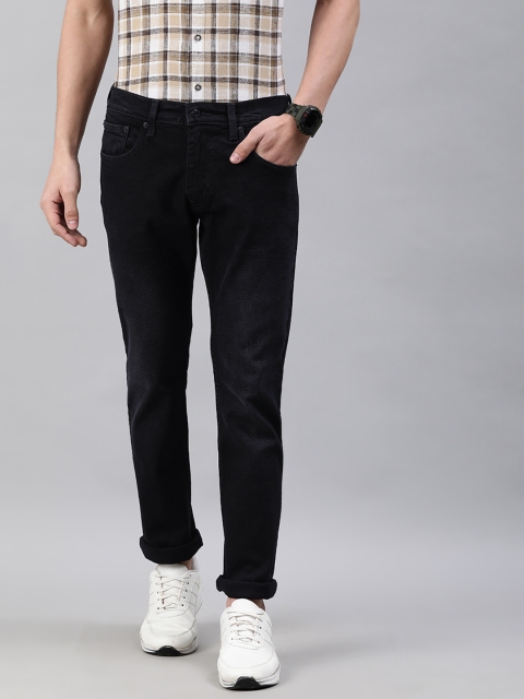 

Levis Men Black Skinny Fit Mid-Rise Clean Look Jeans