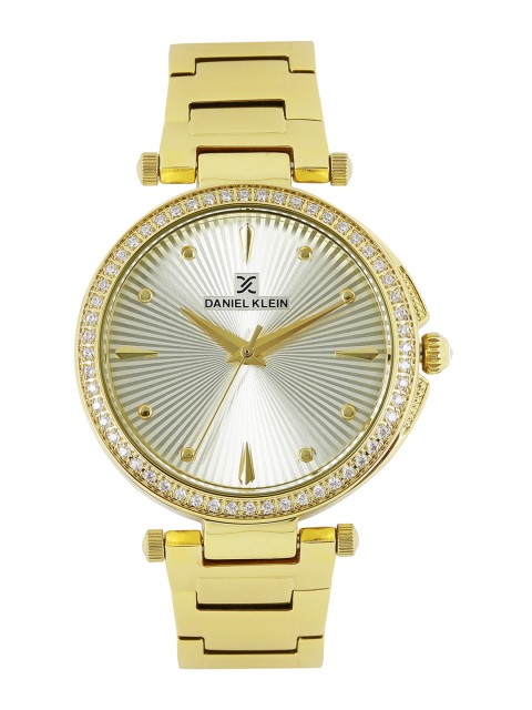 

Daniel Klein Women Silver-Toned Dial Watch DK11055-1