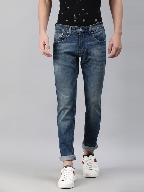 

Levis Men Blue Skinny Fit Heavy Fade Stretchable Jeans