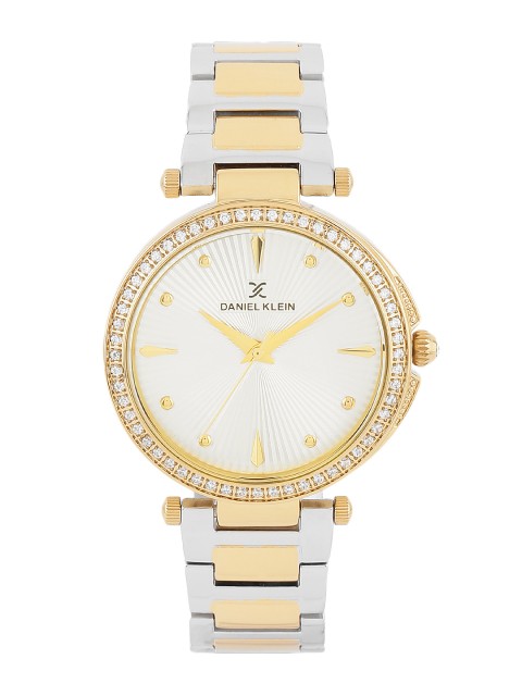 

Daniel Klein Exclusive Women Silver-Toned Dial Watch DK11055-4