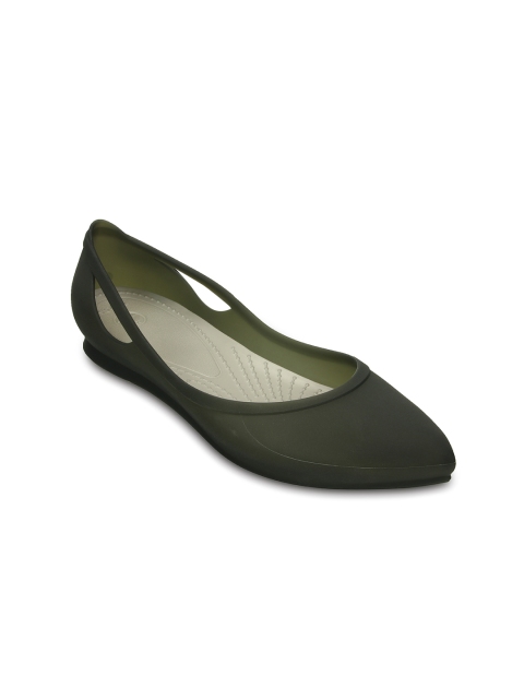 

Crocs Women Black Pointy-Toed Ballerinas