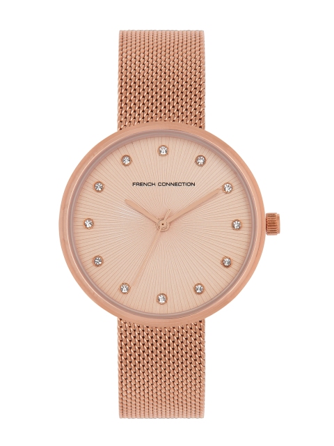 

French Connection Women Rose Gold Analogue Watch FCN0009A