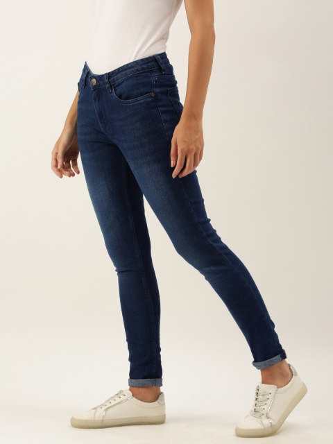 

all about you Women Blue Skinny Fit Light Fade Stretchable Jeans