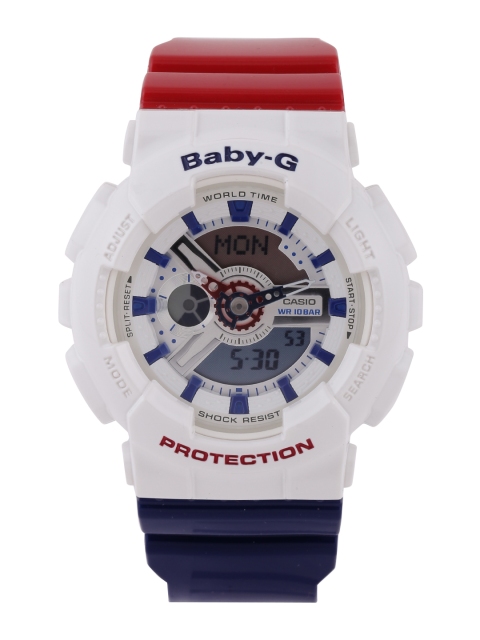 

Casio Baby-G Women Tandem Series Watch BA-110TR-7ADRBX053, White