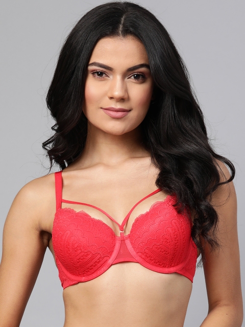 

Marks & Spencer Coral Lace Underwired Lightly Padded Everyday Bra T817736F