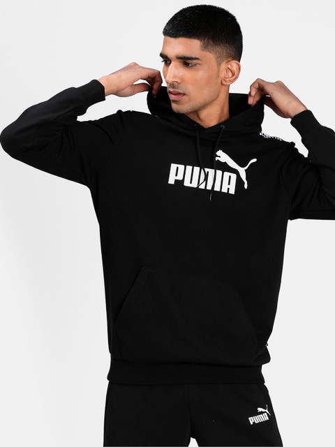 

Puma Men Black Printed AMPLIFIED Hooded Sweatshirt