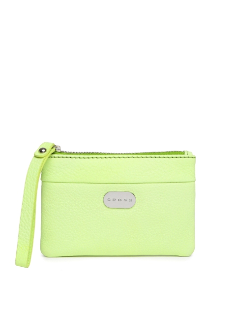 

Cross Women Lime Green Leather Purse