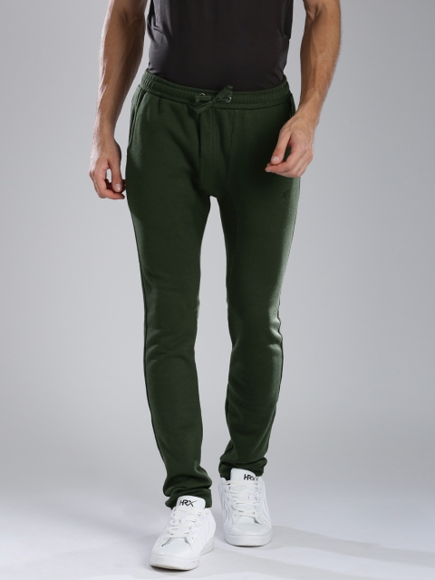 

HRX by Hrithik Roshan Olive Green Track Pants