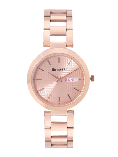 

DIVASTRI Women Rose Gold-Toned Analogue Watch DIVA145