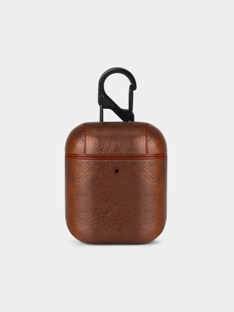 

TREEMODA Unisex Brown Solid Airpods Case Cover
