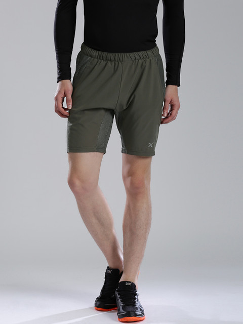 

HRX by Hrithik Roshan Charcoal Grey Active Shorts