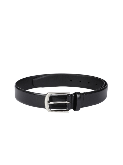 

Allen Solly Men Black Solid Leather Belt