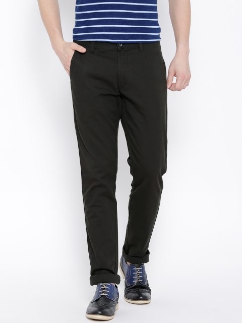 

Arrow Sport Olive Green Chrysler Fit Casual Trousers