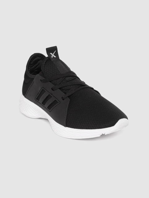 

HRX by Hrithik Roshan Women Black Woven Design Sneakers