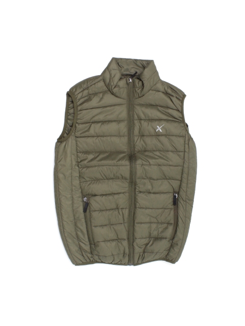 

HRX by Hrithik Roshan Men Bronze-Toned Checked Windcheater Bomber