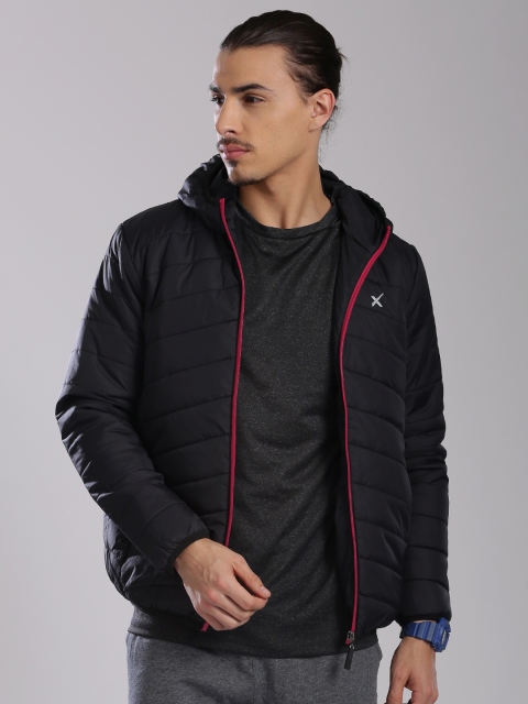 

HRX by Hrithik Roshan Black Hooded Jacket