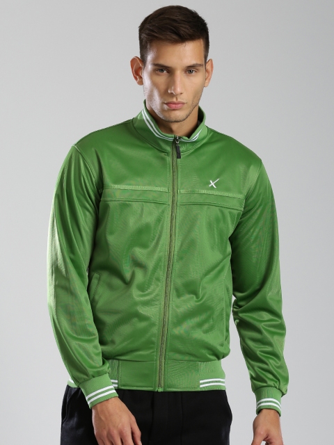 

HRX by Hrithik Roshan Green Bomber Jacket