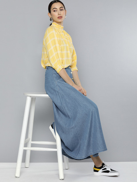 

Chemistry Blue A-Line Denim Skirt