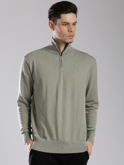 

HRX by Hrithik Roshan Men Grey Sweater