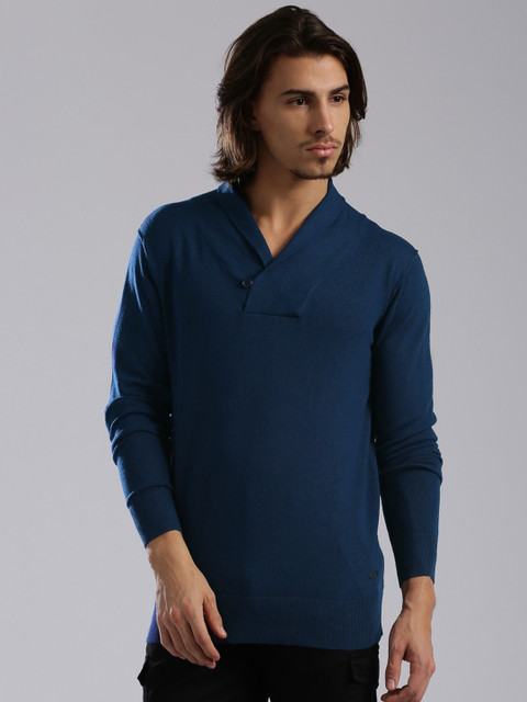 

HRX by Hrithik Roshan Navy Sweater, Navy blue