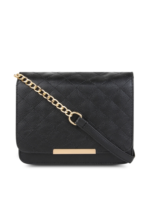 

Vivinkaa Black Solid Sling Bag
