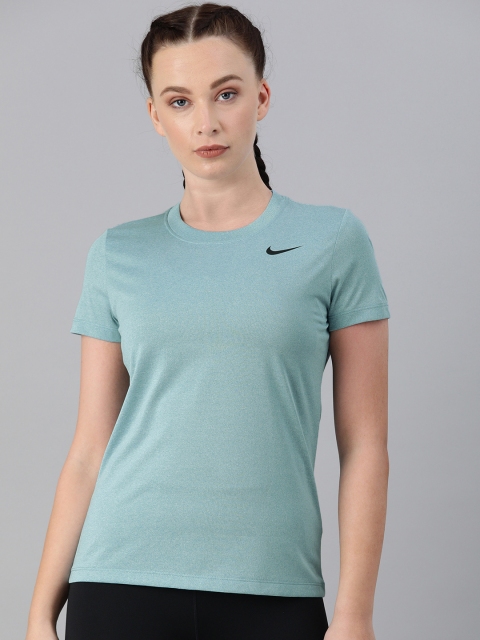 

Nike Blue Solid Regular Top