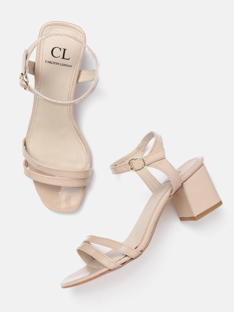 

Carlton London Women Nude-Coloured Solid Heels