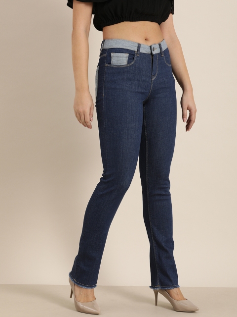 

Moda Rapido Women Blue Slim Fit Mid-Rise Clean Look Stretchable Jeans