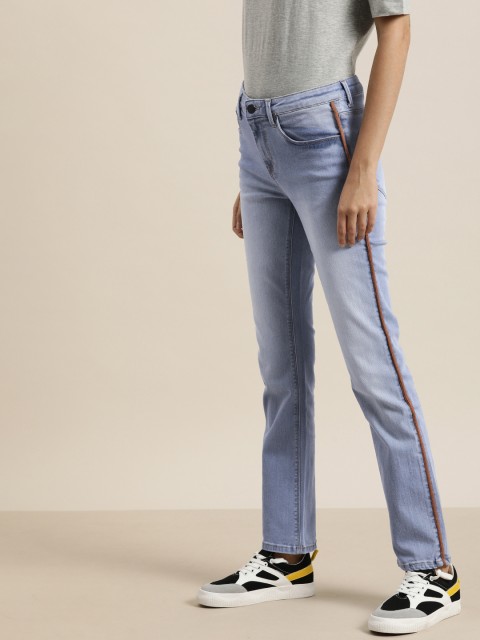 

Moda Rapido Women Blue Slim Fit Mid-Rise Clean Look Stretchable Jeans
