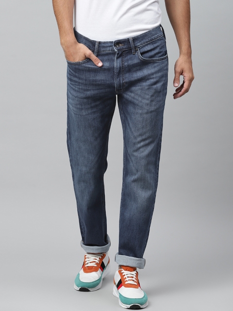 

Marks & Spencer Men Blue Slim Fit Mid-Rise Clean Look Stretchable Jeans