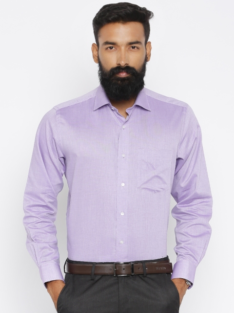 

Van Heusen Purple Custom Fit Formal Shirt