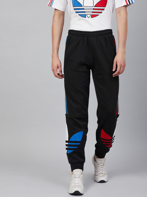

ADIDAS Originals Men Black Tricoloured 2 Pure Cotton Sweat Pants