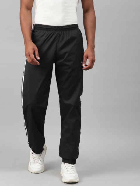 

ADIDAS Originals Men Black Adicolor 3D Trefoil 3-Stripes Joggers