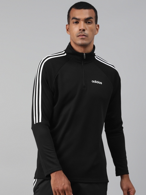 

ADIDAS Men Black Solid Sereno 19 Training Sweatshirt