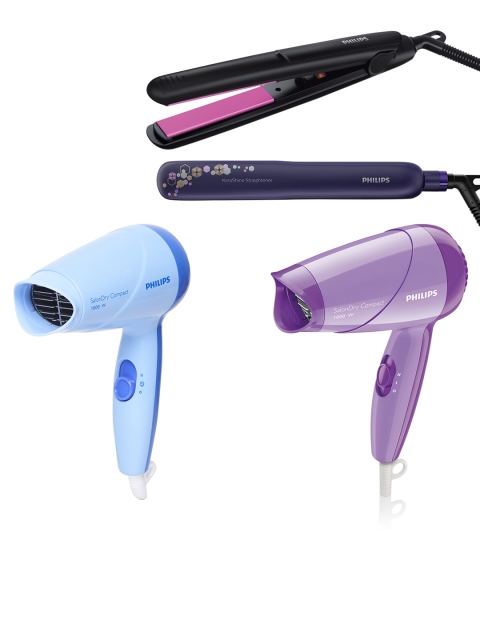 

Philips Women Set of 4 Hair Appliances, Black