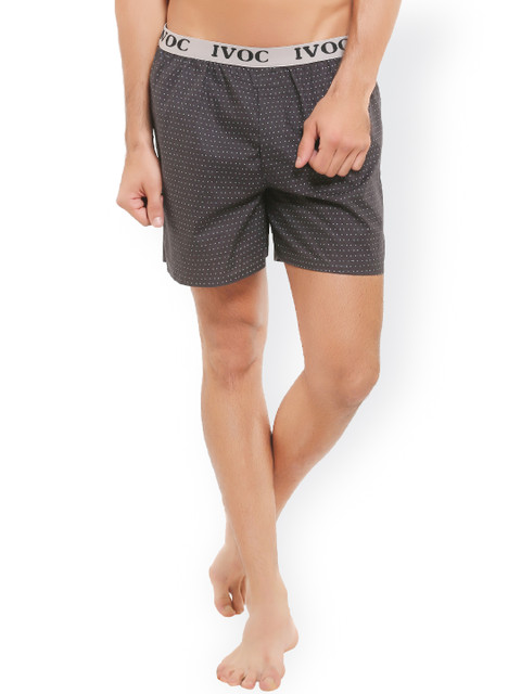 

IVOC Grey Printed Boxers SBSH-29