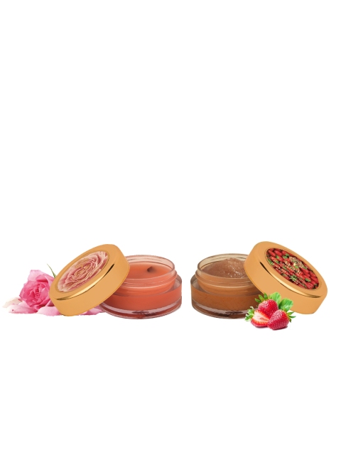

KHADI ESSENTIALS Unisex Set of Lip Scrub & Lip Butter, Red